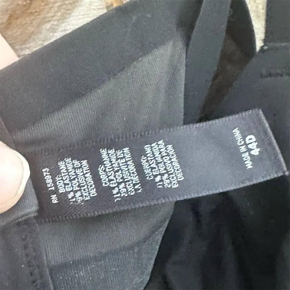 Skims Women's Black Bra Size 44D Adjustable Straps - Picture 4 of 4